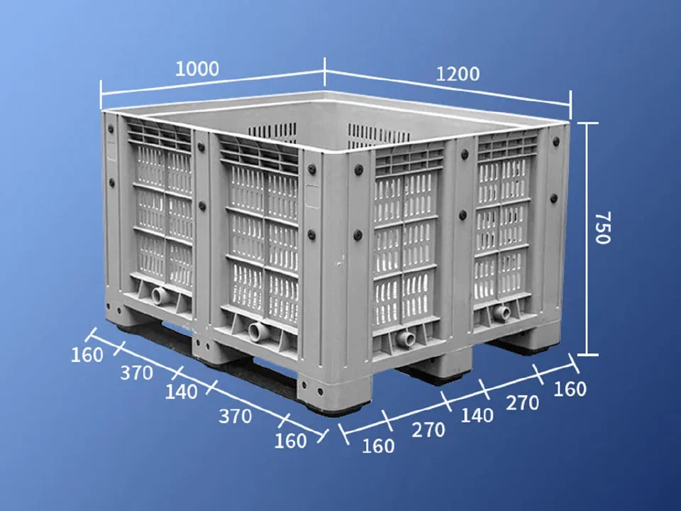 1210 FPBVS75 Grey Large Bulk Container