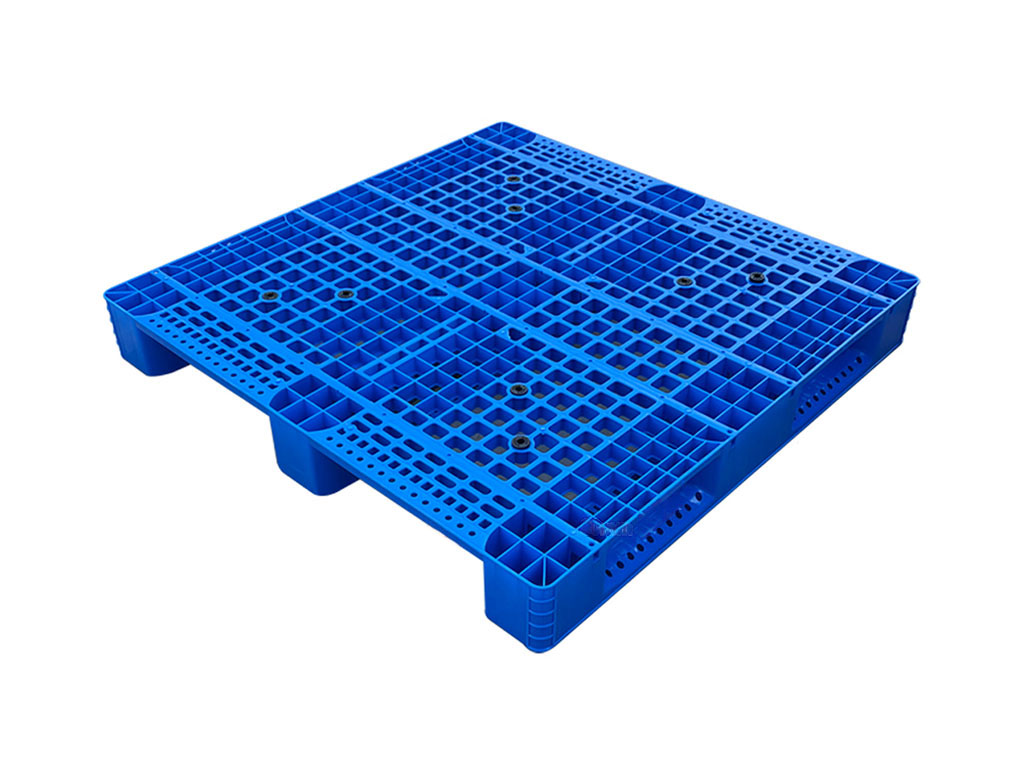 1212 open deck 3-runner plastic pallet