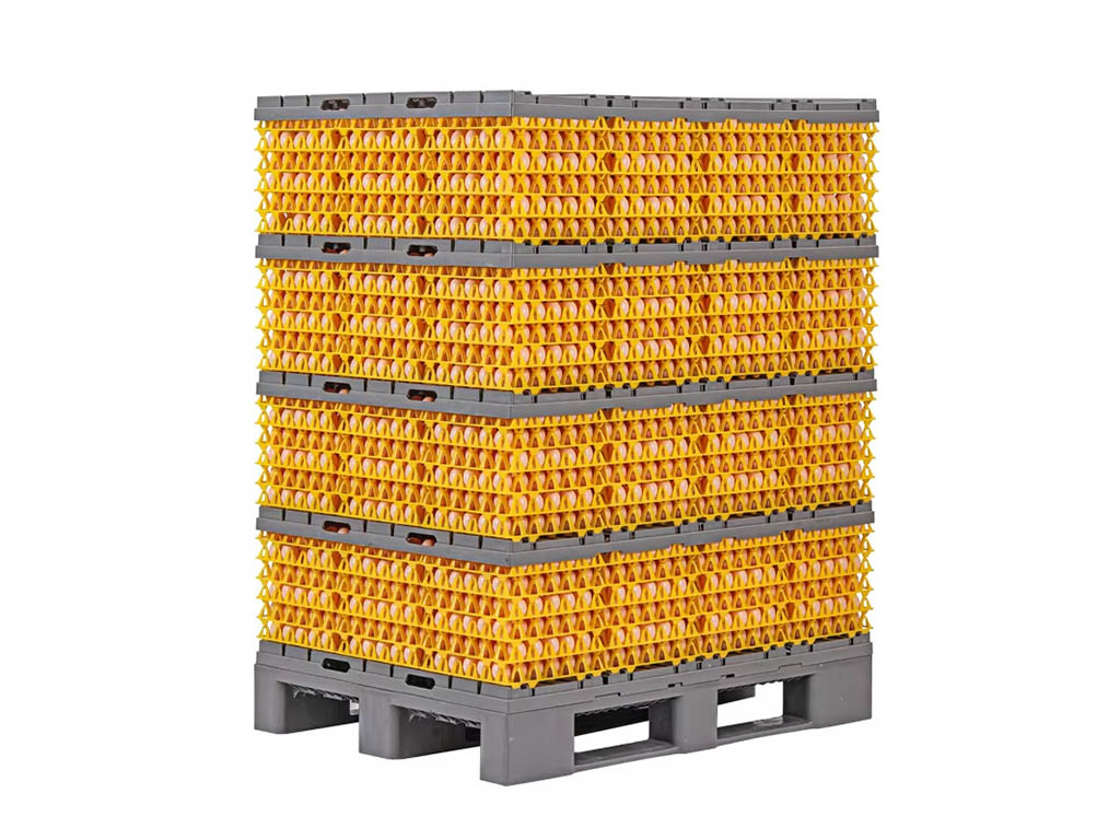 Egg Tray Transport Pallet System