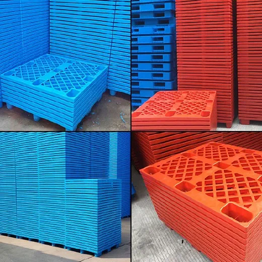 1111 open deck 9-leg plastic pallet industry use 1