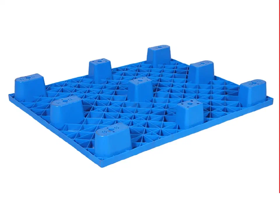 1111 open deck 9-leg plastic pallet showcase 2