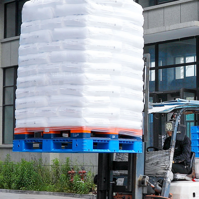 1210 open deck perimeter-base plastic pallet industry use 1