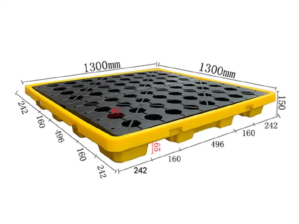 130130 spill containment pallet (150 mm height) showcase 1