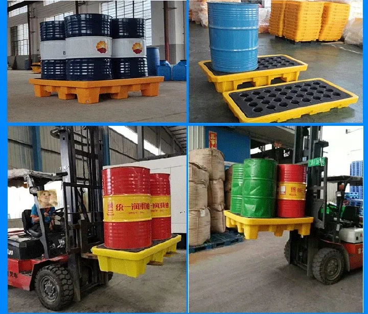 130068 spill containment pallet (150 mm height) industry use 2