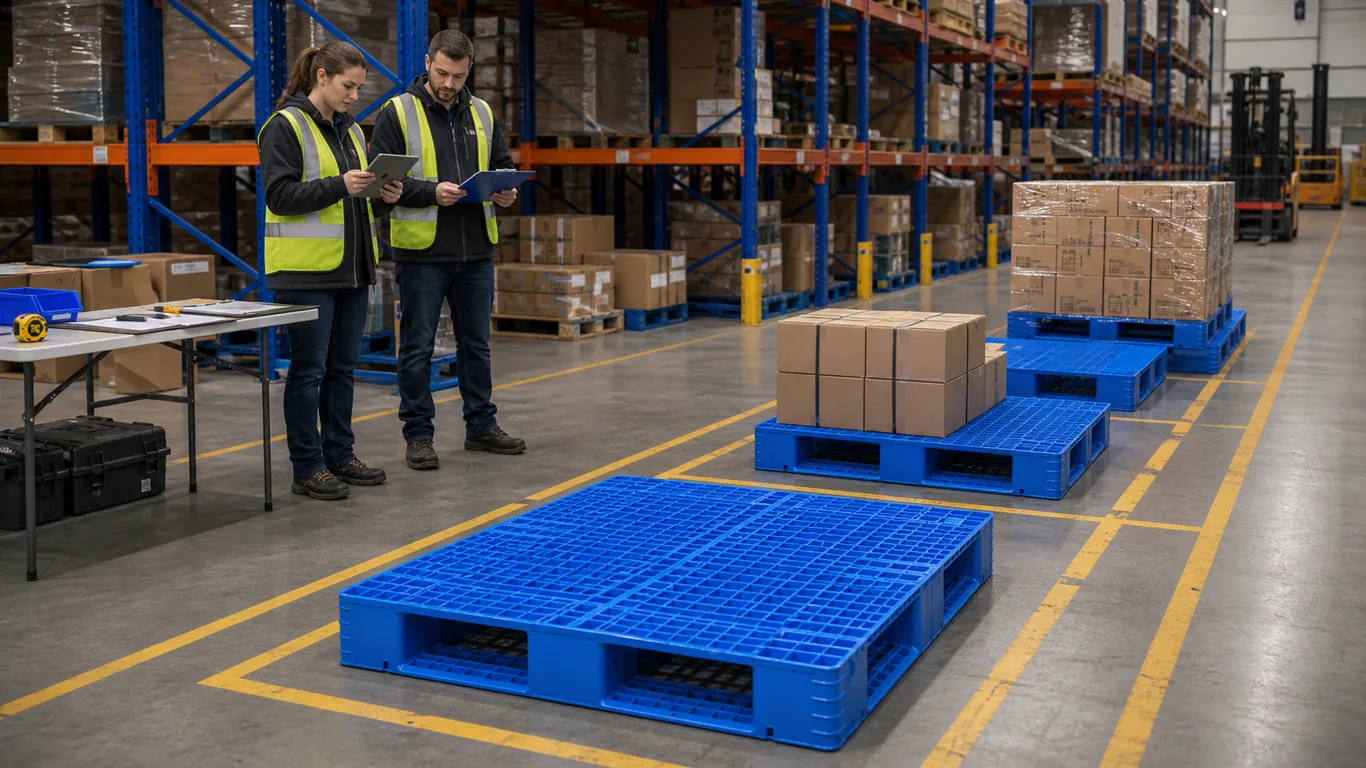 How to Run a 90-Day Plastic Pallet Pilot Before Full Warehouse Rollout