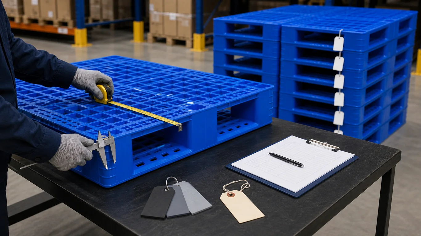 Incoming Inspection for Plastic Pallets: A Practical QC Plan Before Warehouse Deployment